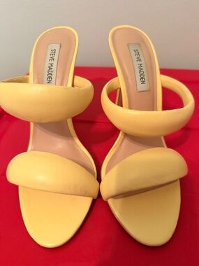 Yellow Steve Madden Sandals